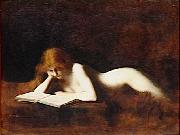 Jean-Jacques Henner, La liseuse,